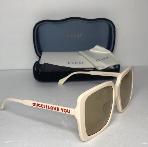 ? Original New GUCCI sunglasses GG0567SAN 006 I Love You main image 13